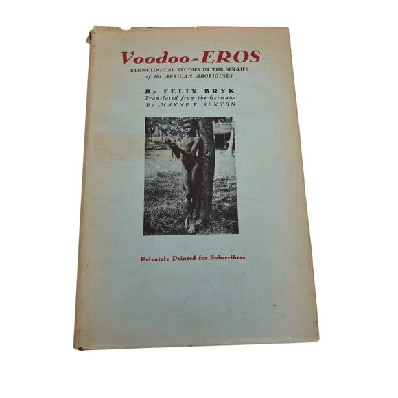 Voodoo-EROS Ethnological Studies in the Sex Life of African Aborigines 1964 Bryk - Picture 1 of 9